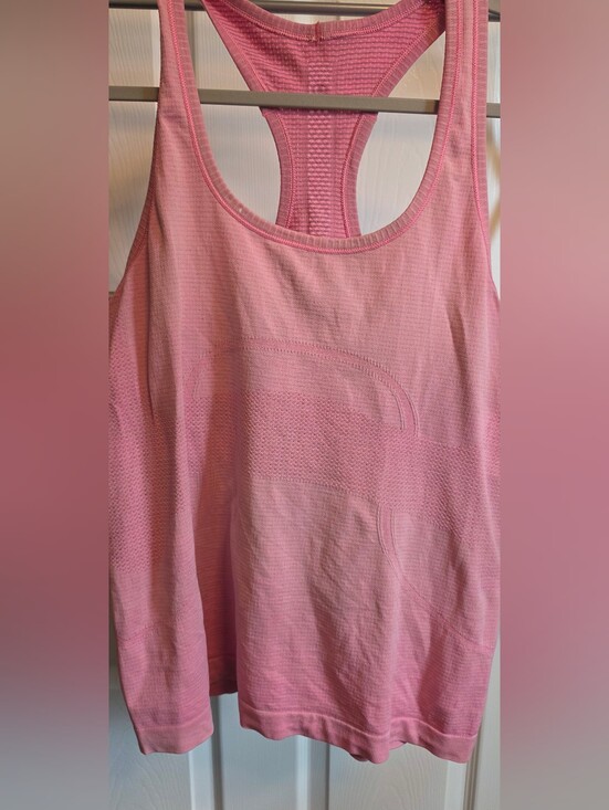 lululemon athletica Tops - Lululemon Pink Racerback Tank Top